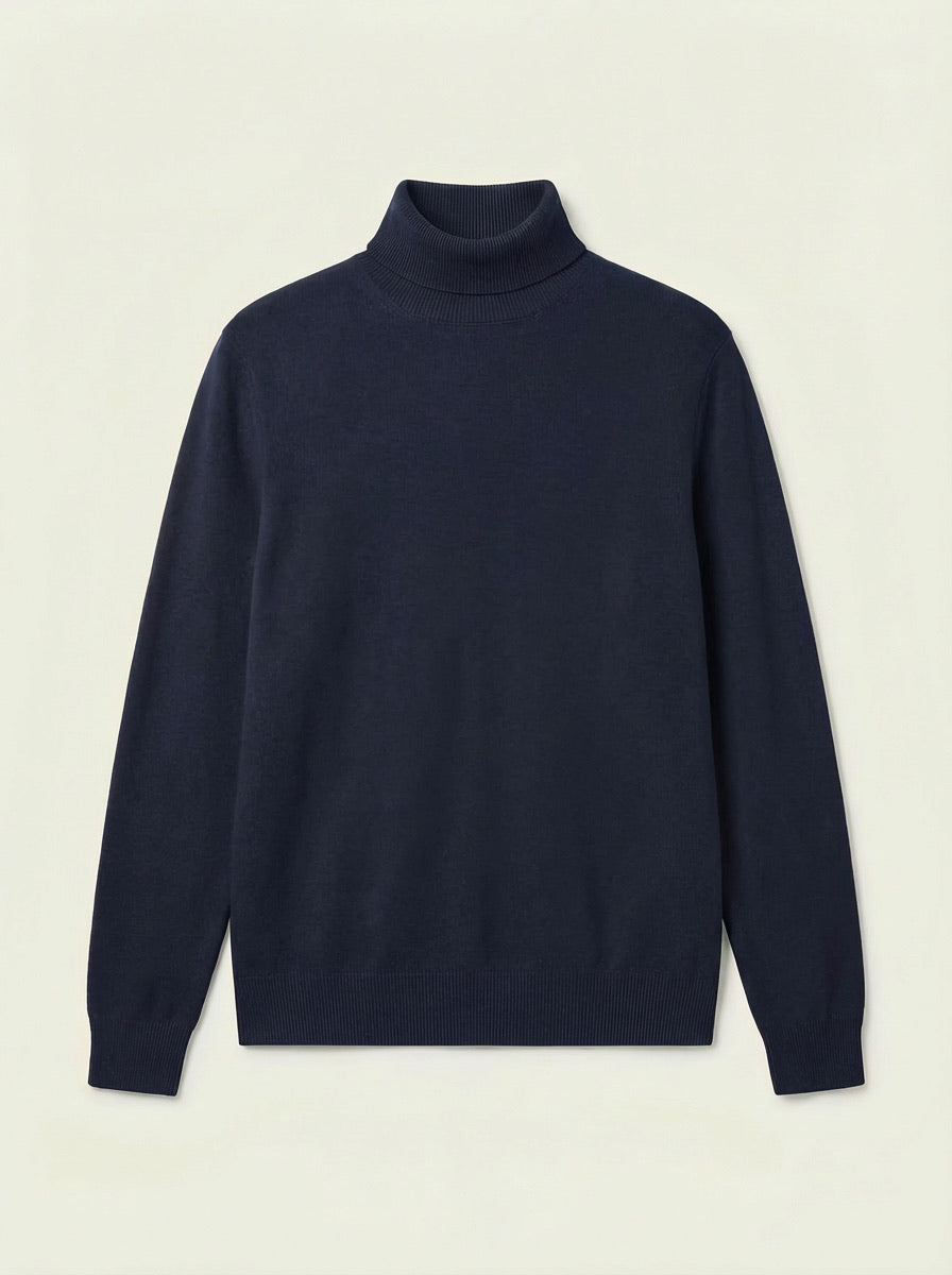 The Luca Cashmere Roll Neck