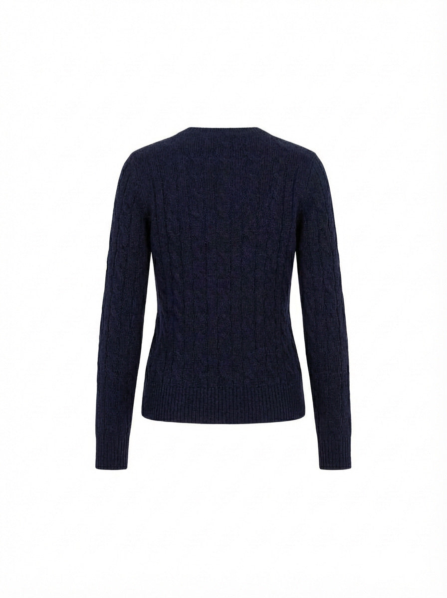 The Arlo Cashmere Cable Knit