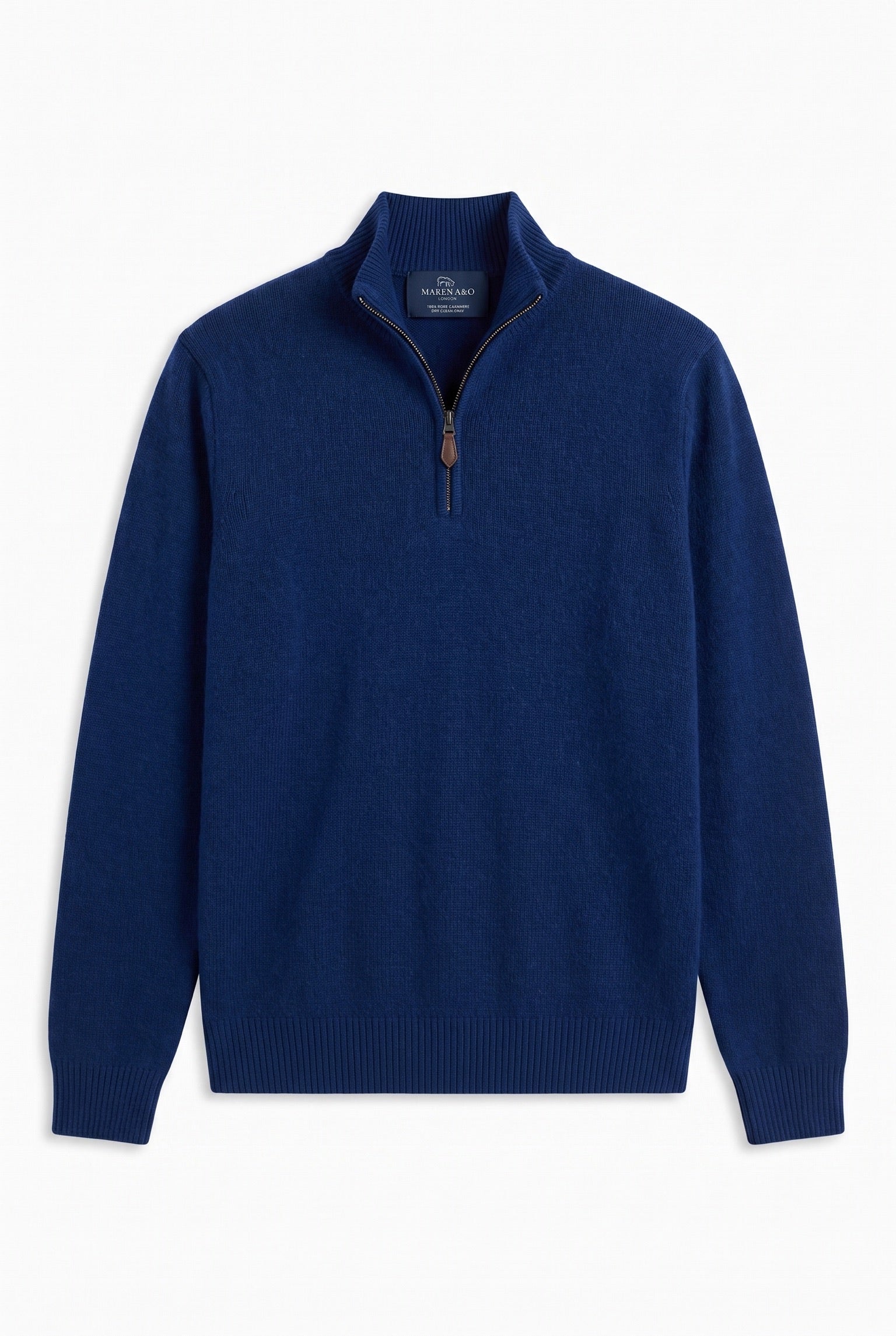 The Maren Cashmere Quarter Zip