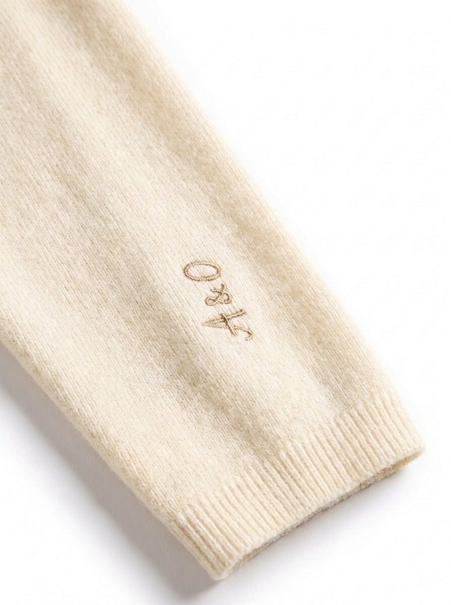 The Maren Cashmere Quarter Zip
