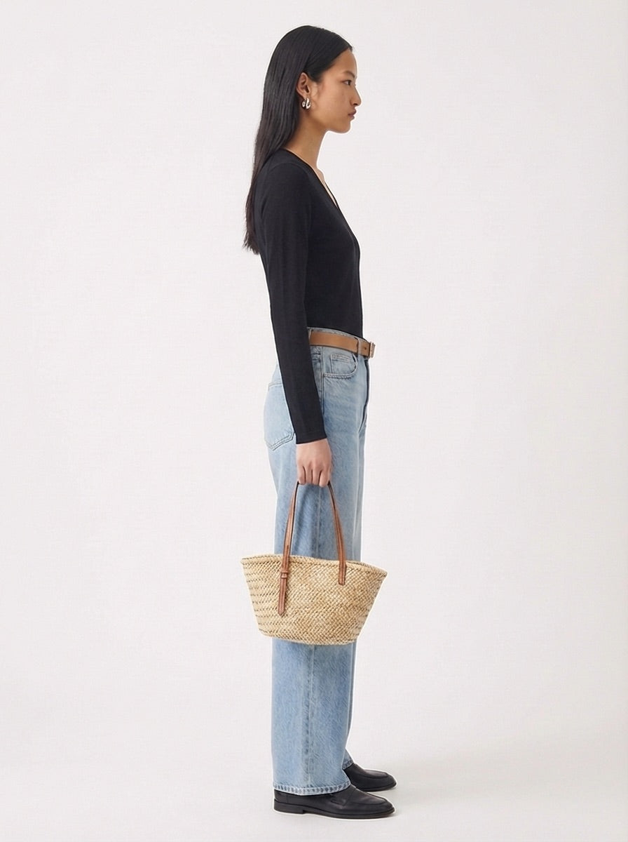 The Sienna Cashmere V-Neck Knit