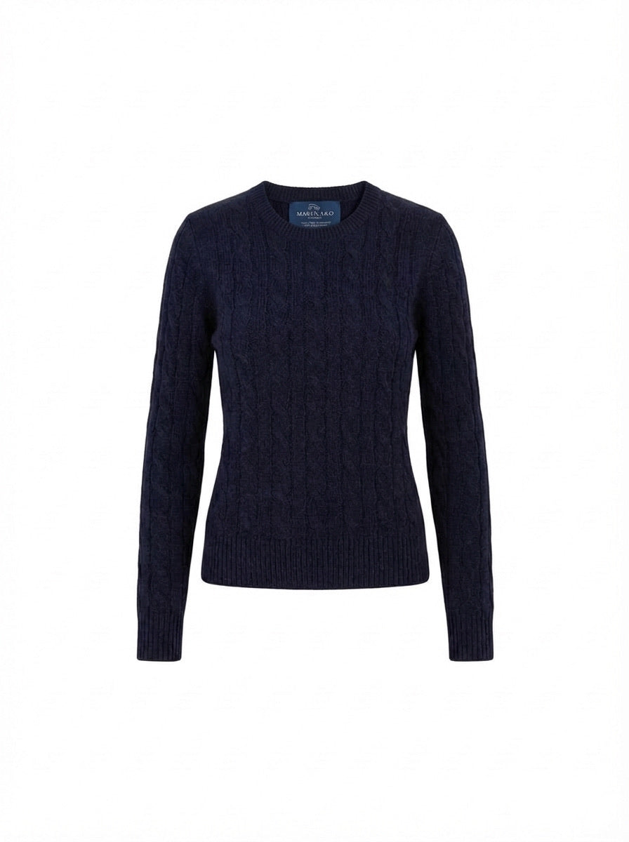 The Arlo Cashmere Cable Knit