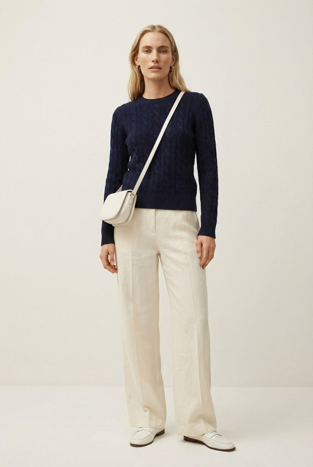 The Arlo Cashmere Cable Knit