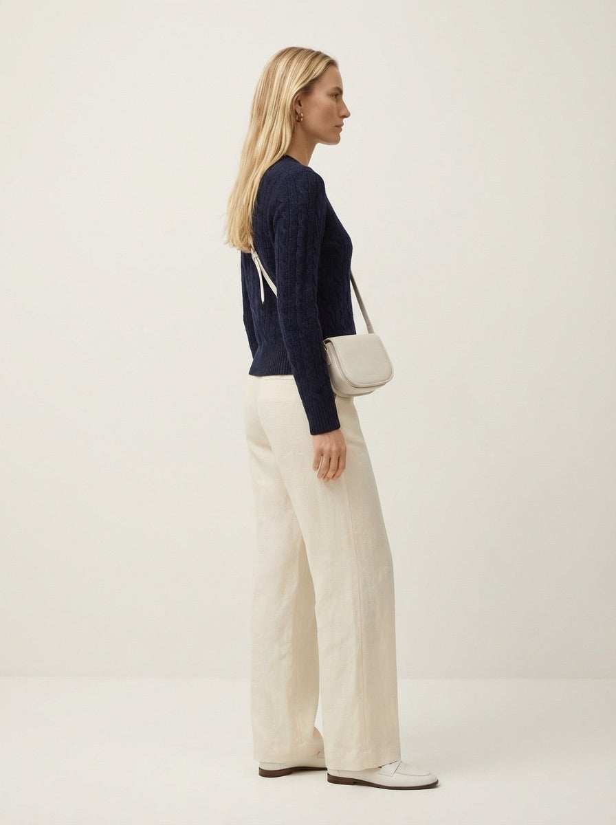 The Arlo Cashmere Cable Knit