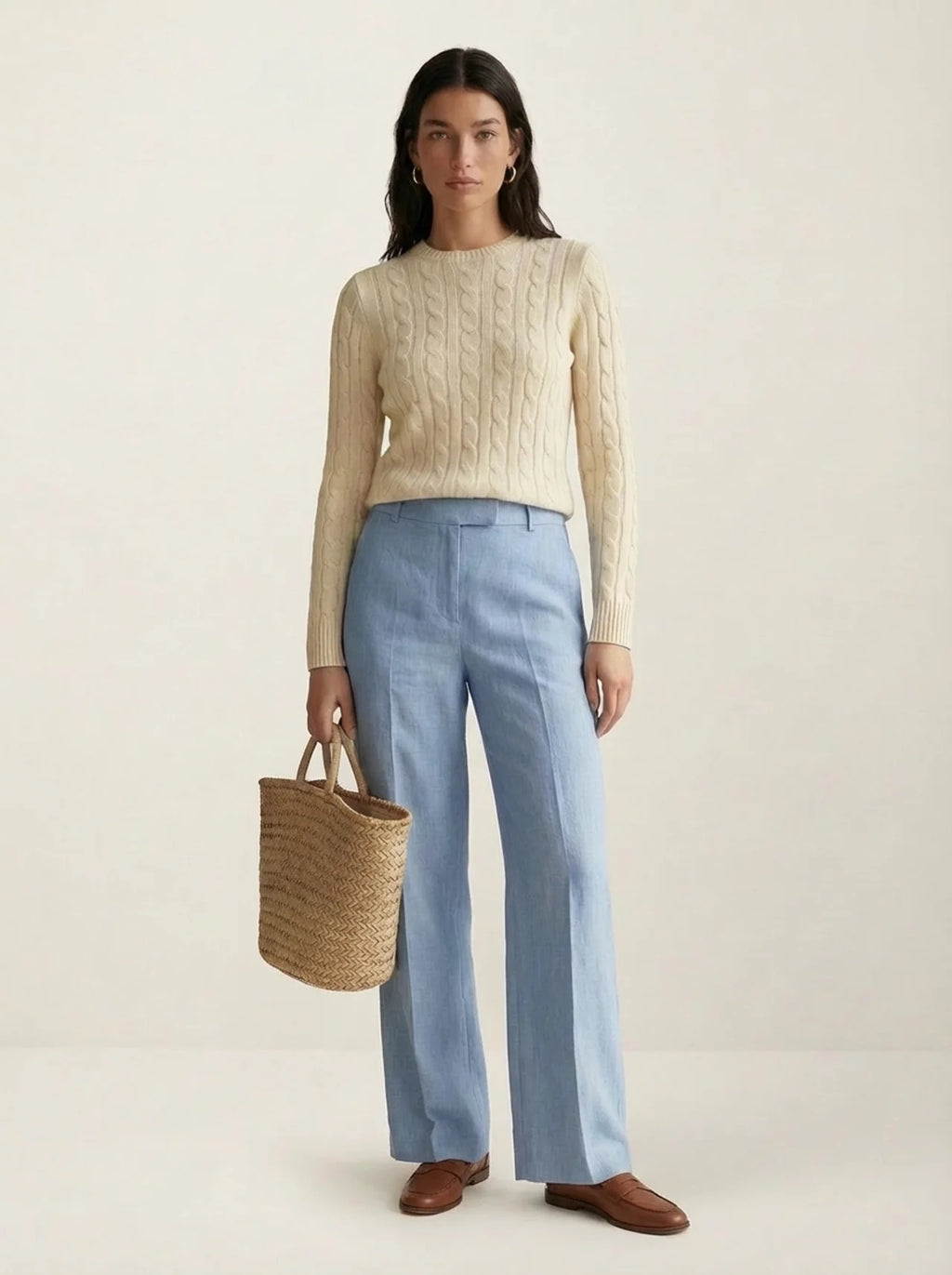 The Arlo Cashmere Cable Knit