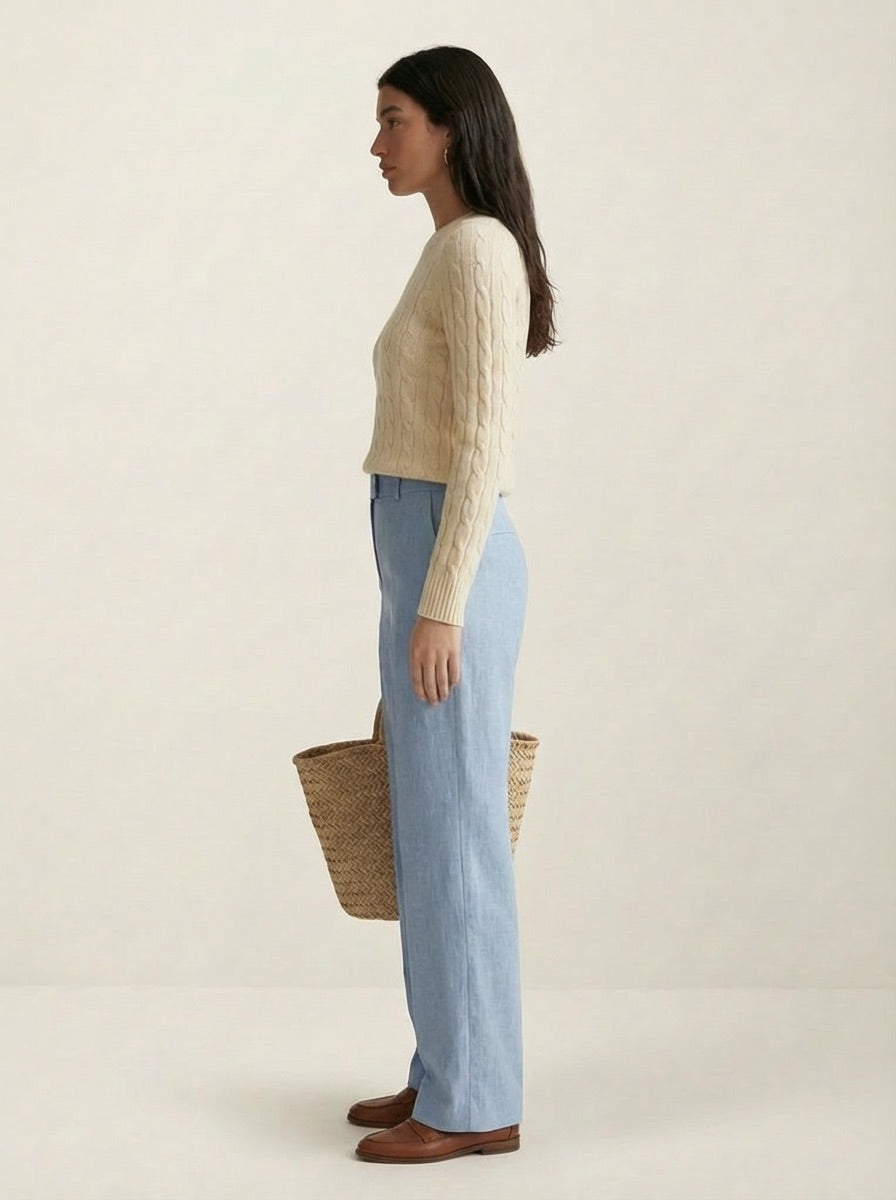 The Arlo Cashmere Cable Knit