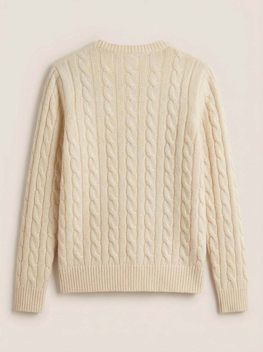 The Arlo Cashmere Cable Knit
