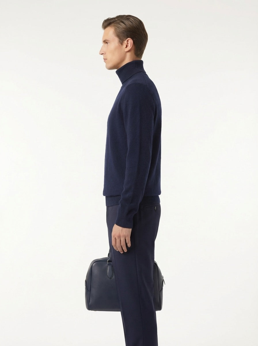 The Luca Cashmere Roll Neck