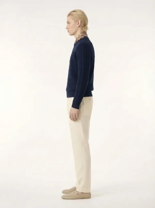 The Arlo Cashmere Cable Knit