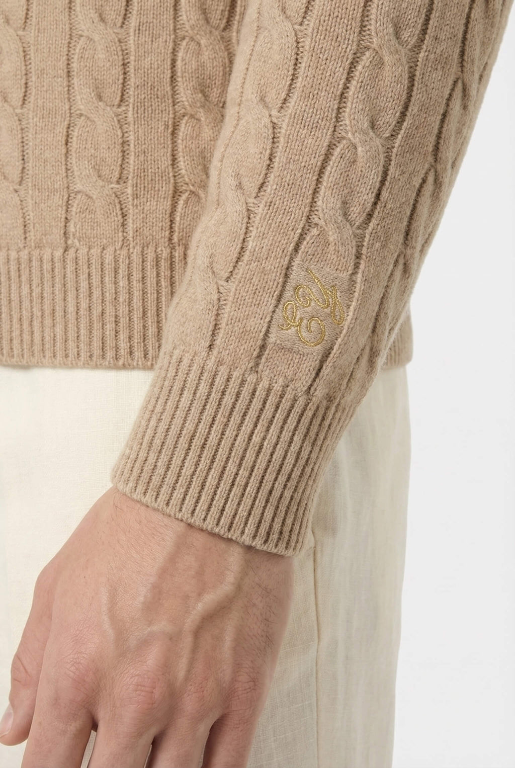 The Arlo Cashmere Cable Knit