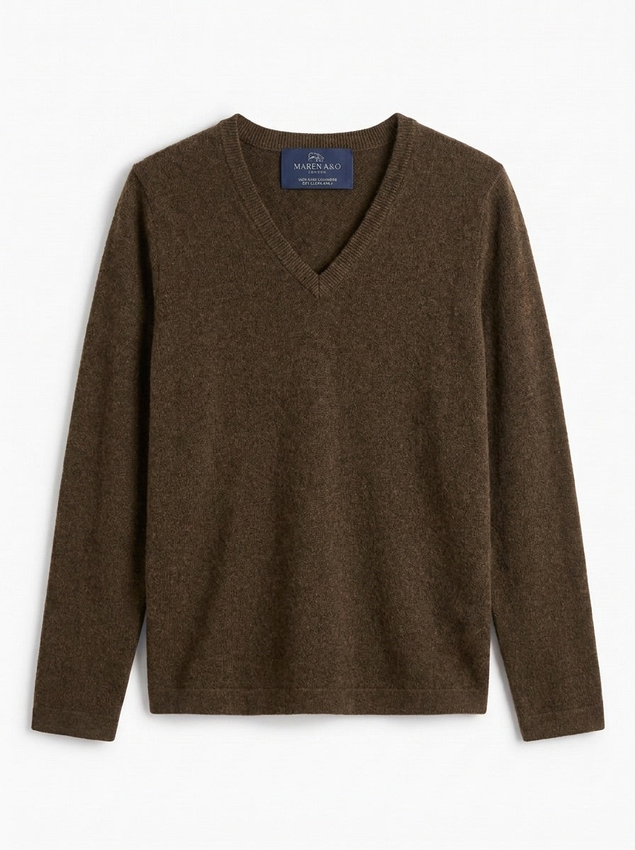The Sienna Cashmere V-Neck
