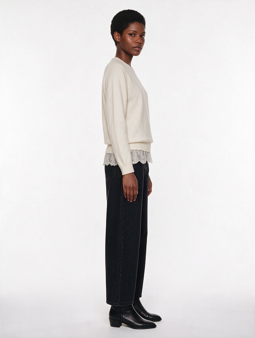 The Elin Cashmere Crew Neck