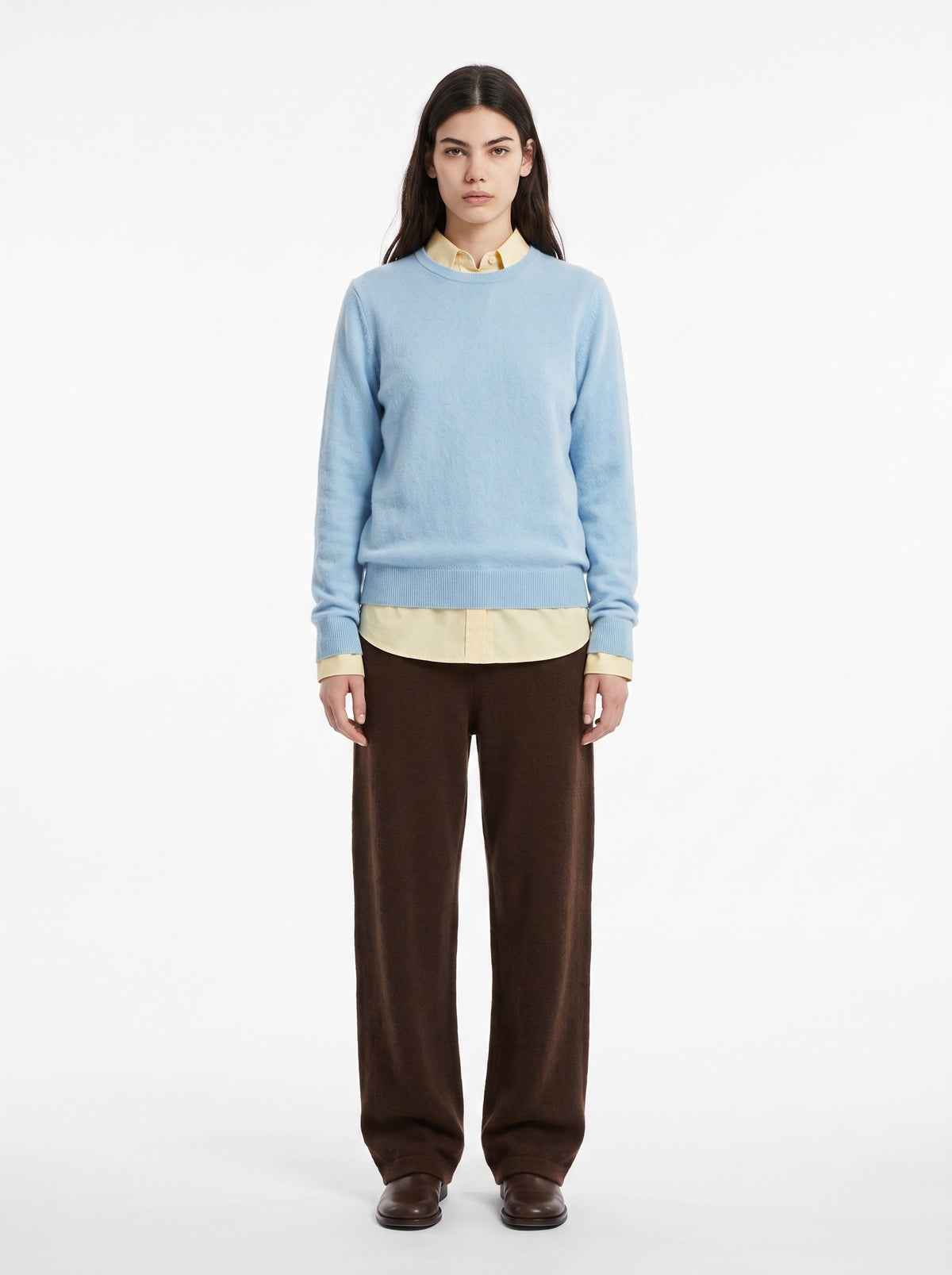 The Elin Cashmere Crew Neck