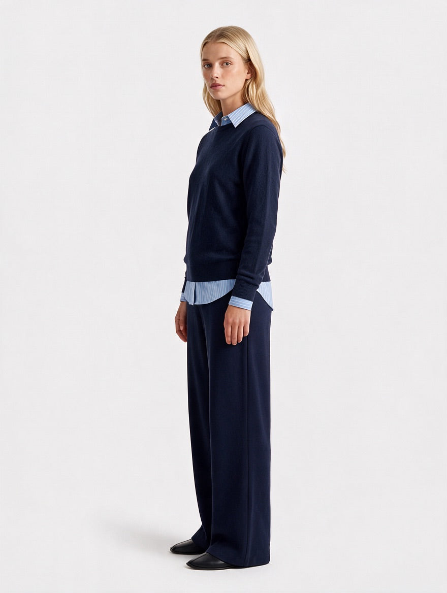 The Elin Cashmere Crew Neck