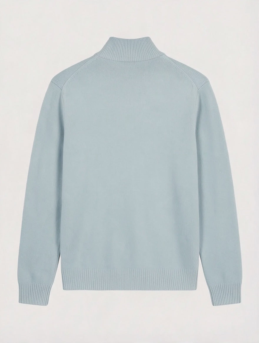 The Maren Cashmere Quarter Zip