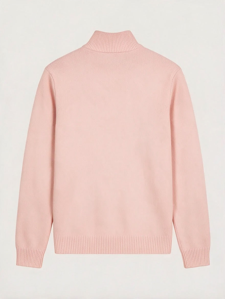The Maren Cashmere Quarter Zip