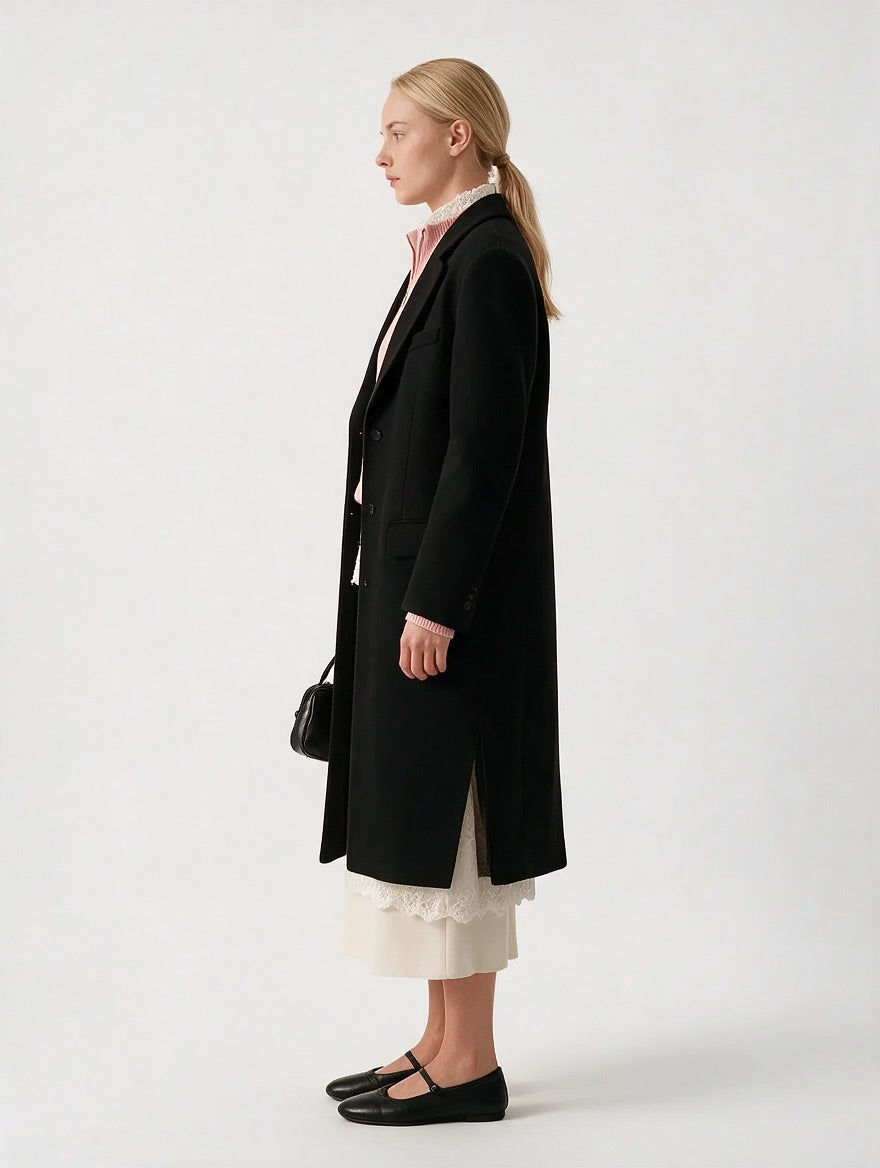 The Maren Cashmere Quarter Zip