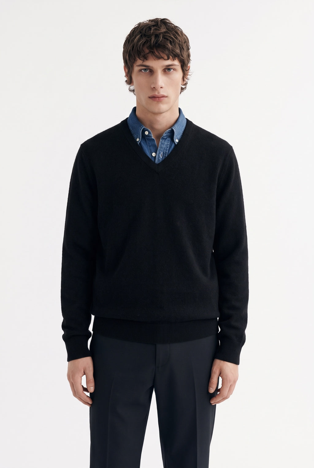 The Sienna Cashmere V-Neck Knit