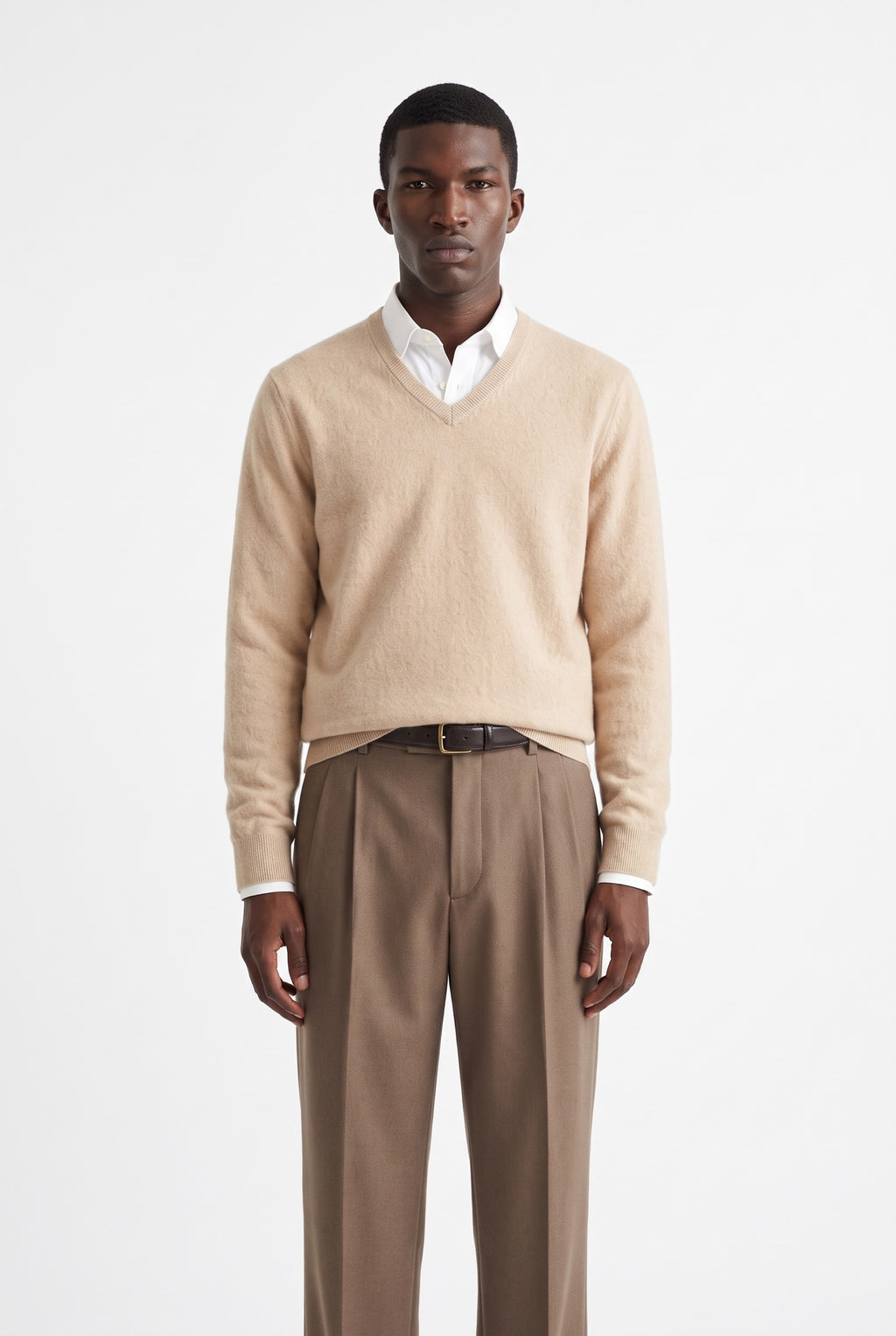 The Sienna Cashmere V-Neck Knit