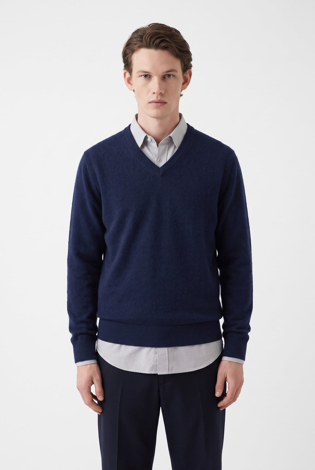 The Sienna Cashmere V-Neck Knit