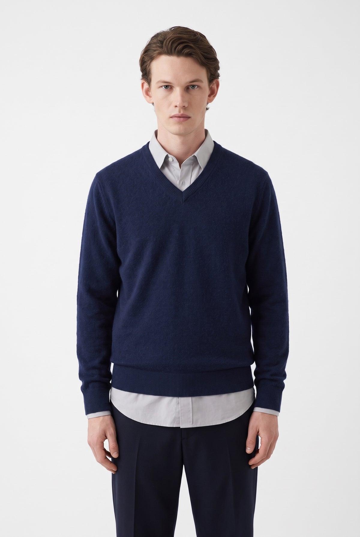 The Sienna Cashmere V-Neck Knit