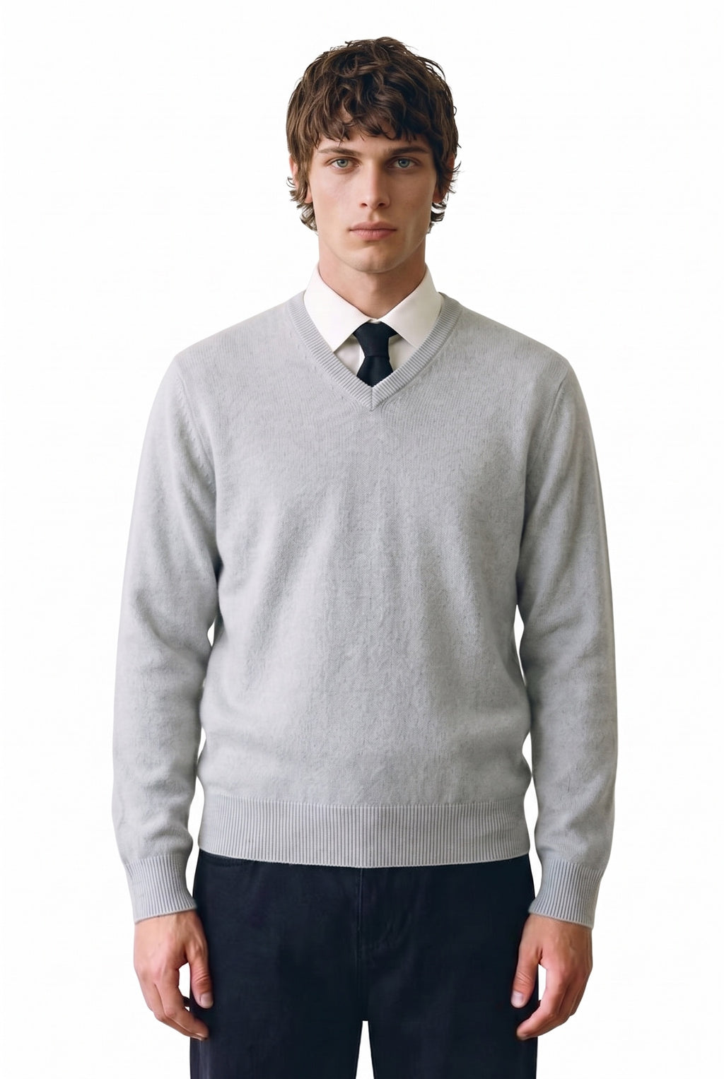 The Sienna Cashmere V-Neck Knit