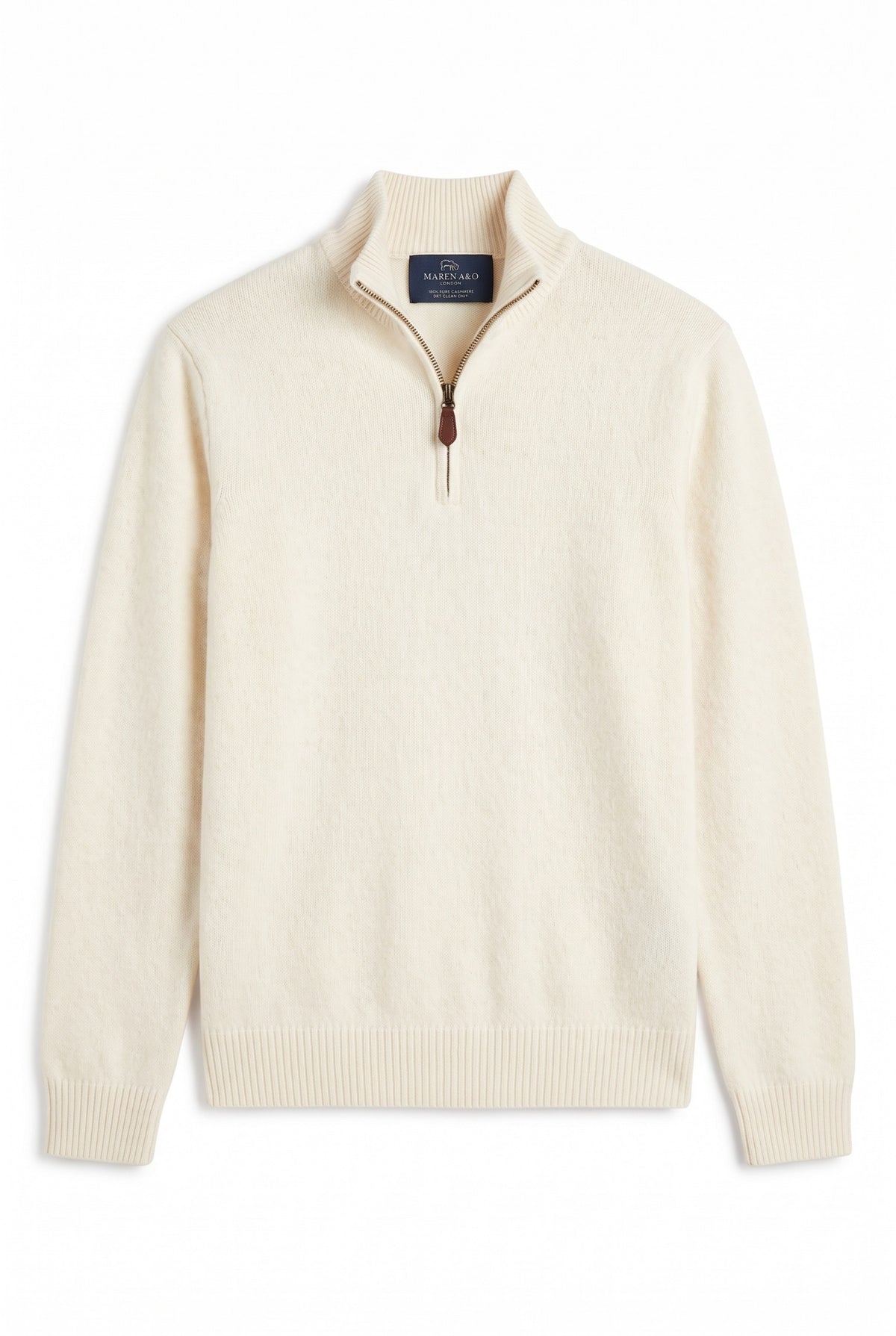 The Maren Cashmere Quarter Zip