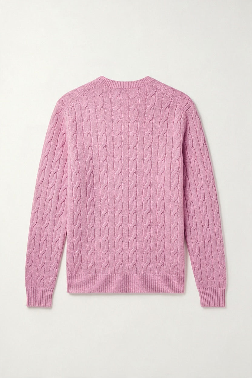 The Arlo Cashmere Cable Knit