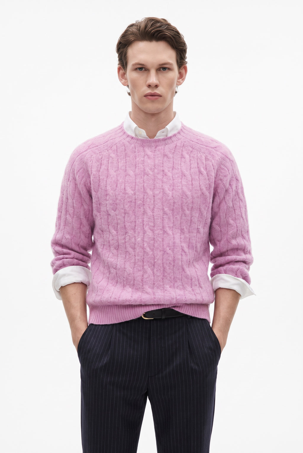 The Arlo Cashmere Cable Knit