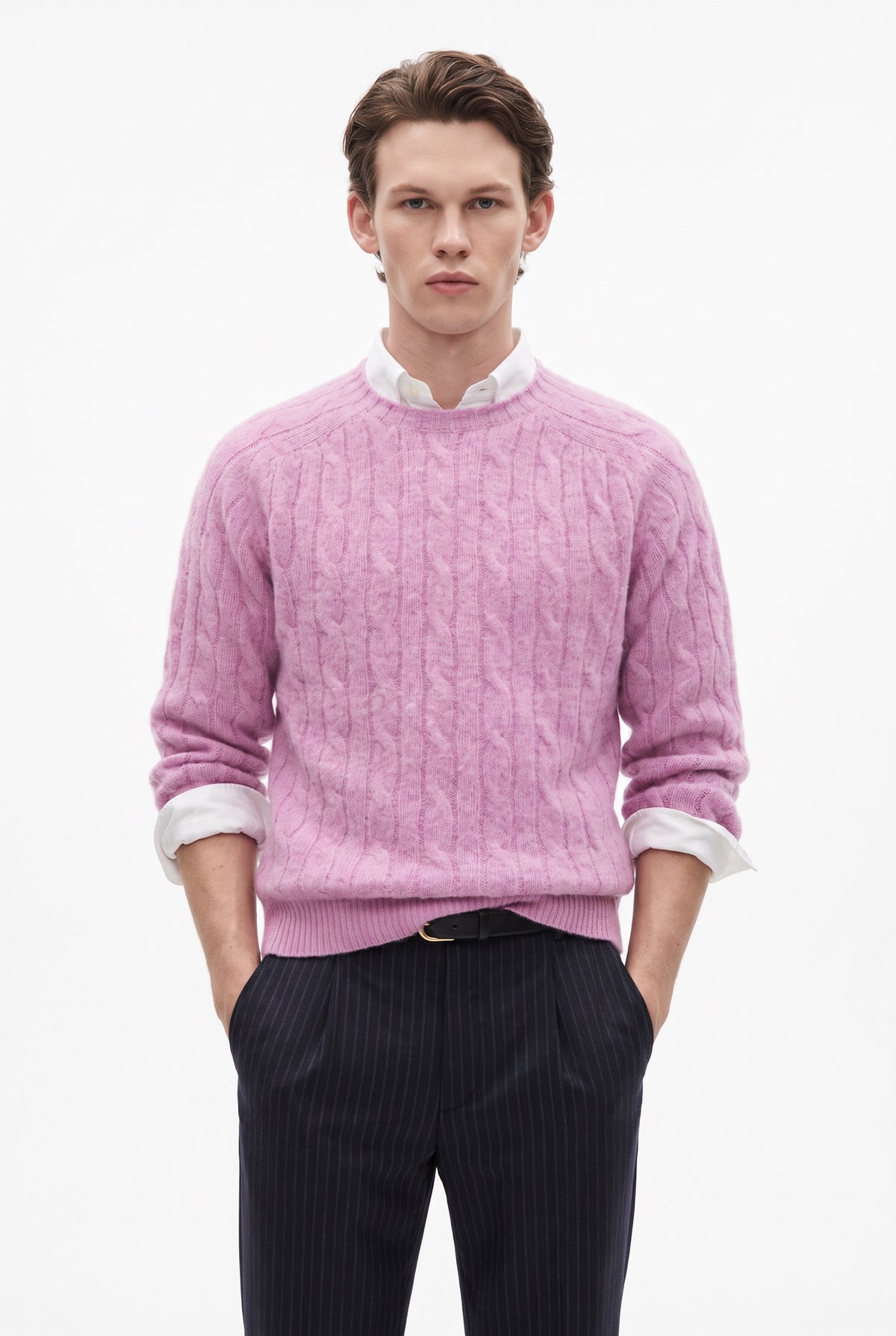 The Arlo Cashmere Cable Knit