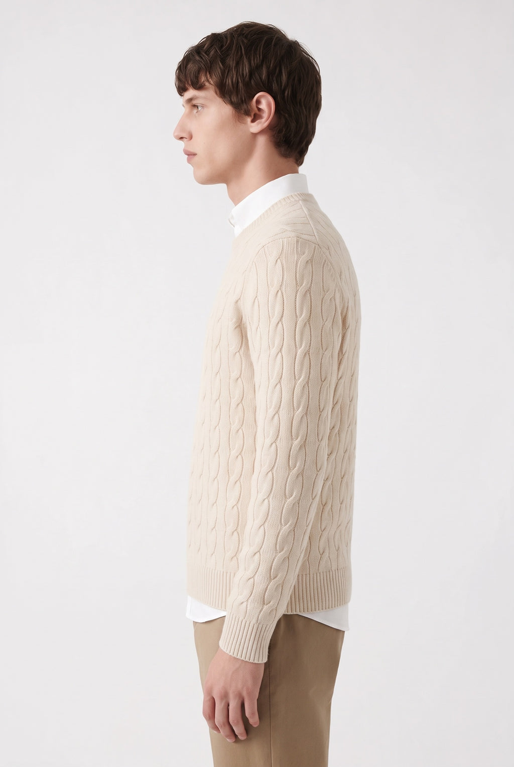 The Arlo Cashmere Cable Knit
