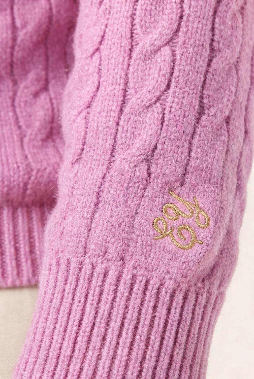 The Arlo Cashmere Cable Knit