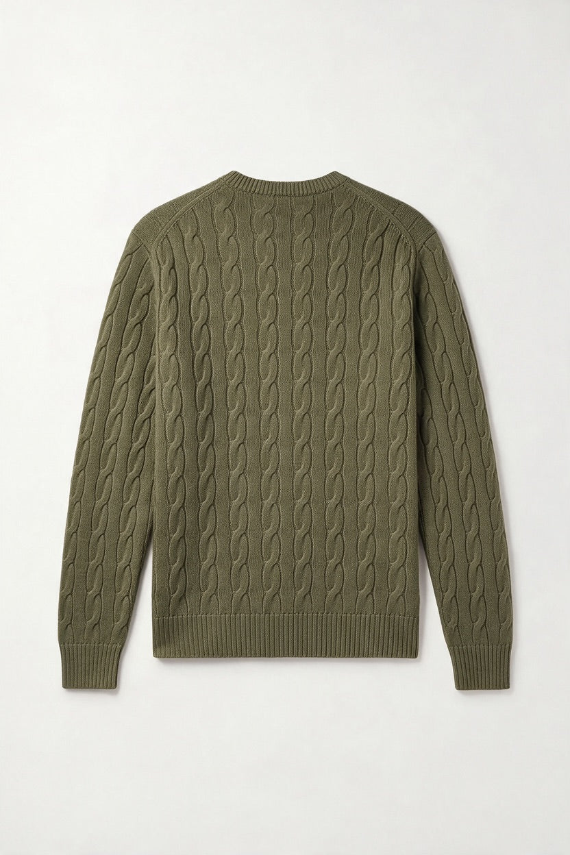 The Arlo Cashmere Cable Knit