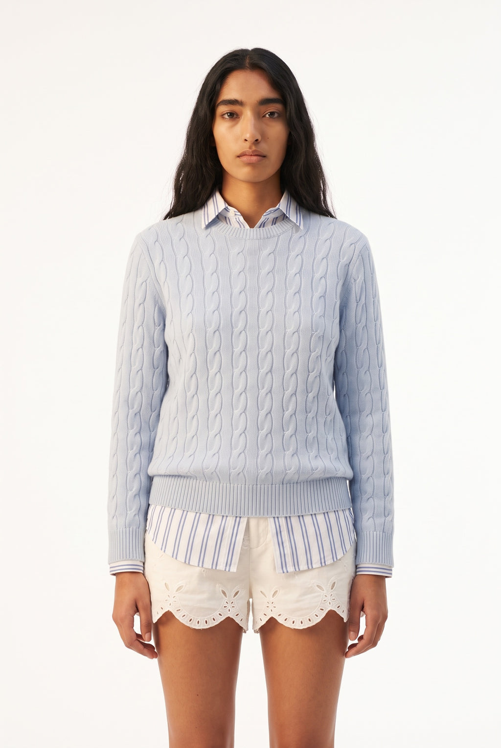 The Arlo Cashmere Cable Knit