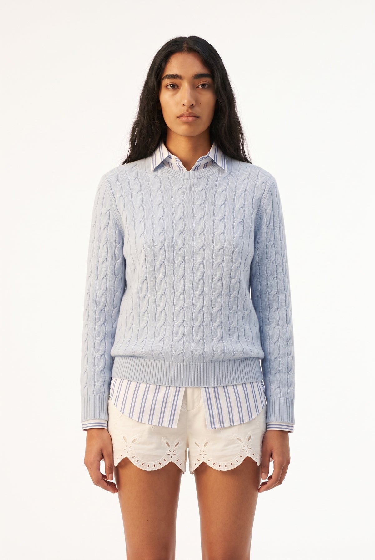The Arlo Cashmere Cable Knit