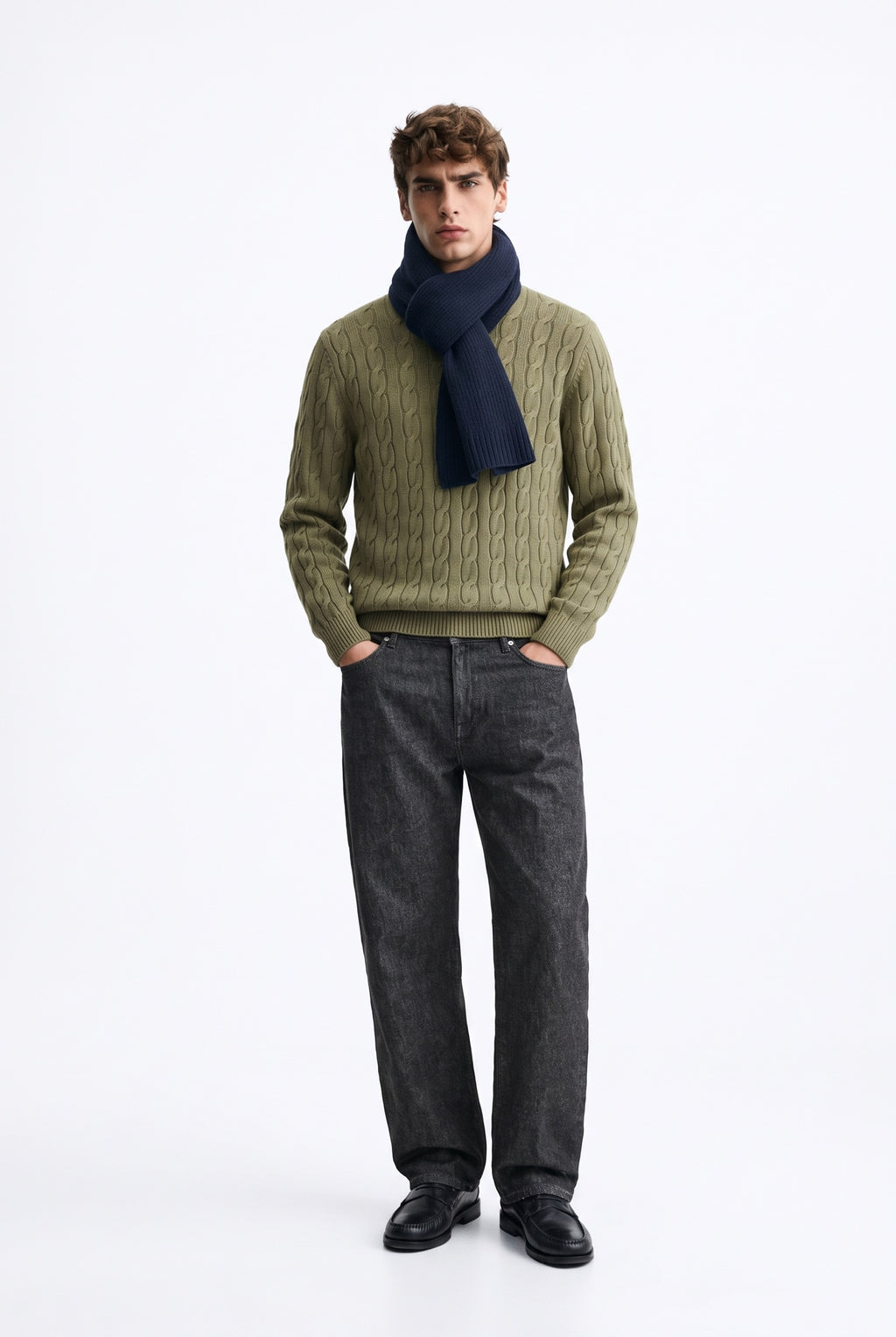 The Arlo Cashmere Cable Knit