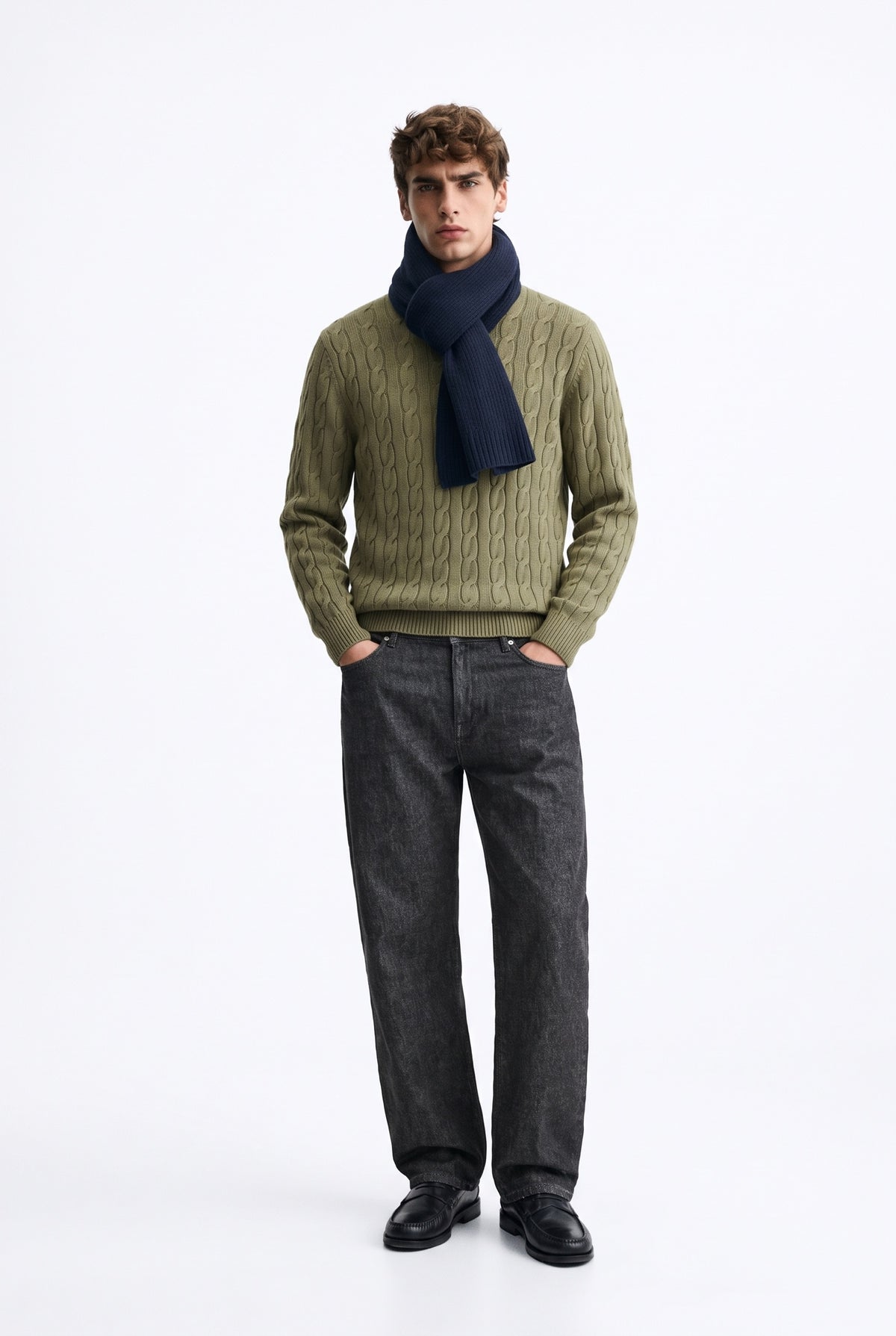 The Arlo Cashmere Cable Knit