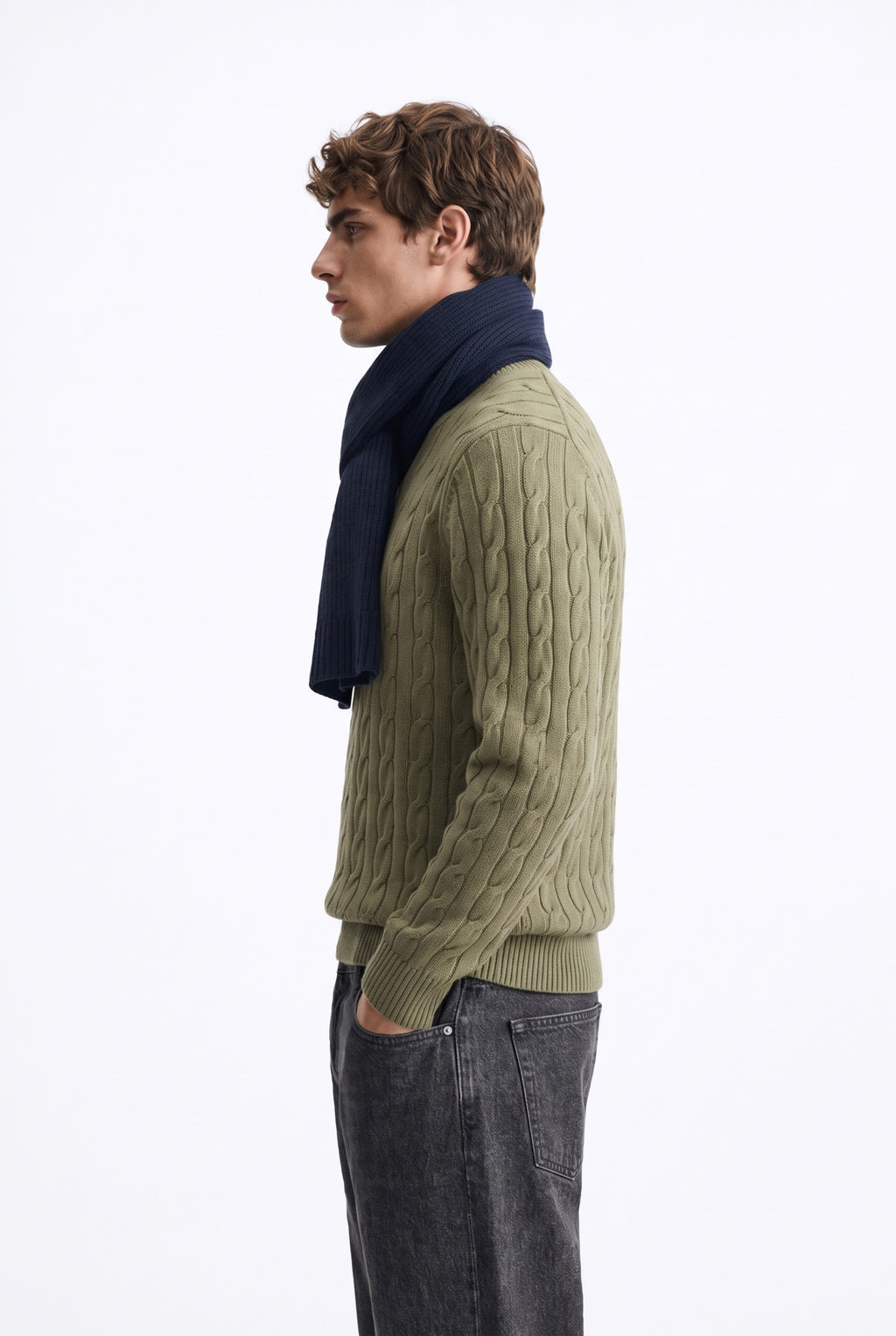 The Arlo Cashmere Cable Knit