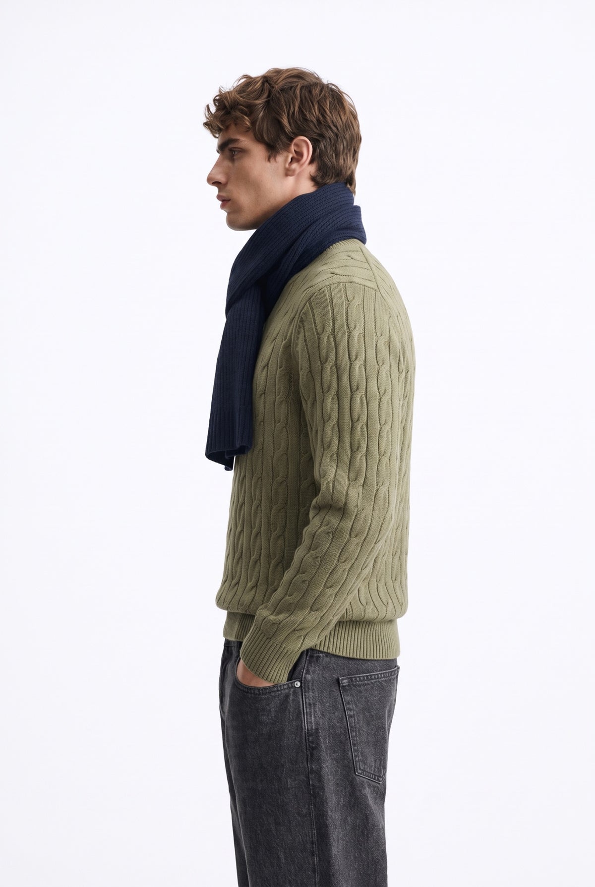 The Arlo Cashmere Cable Knit