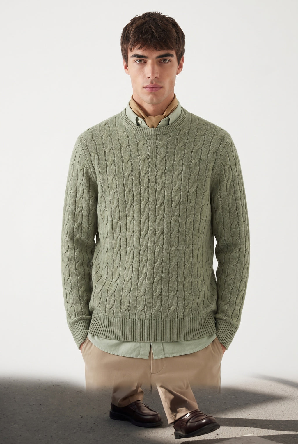 The Arlo Cashmere Cable Knit