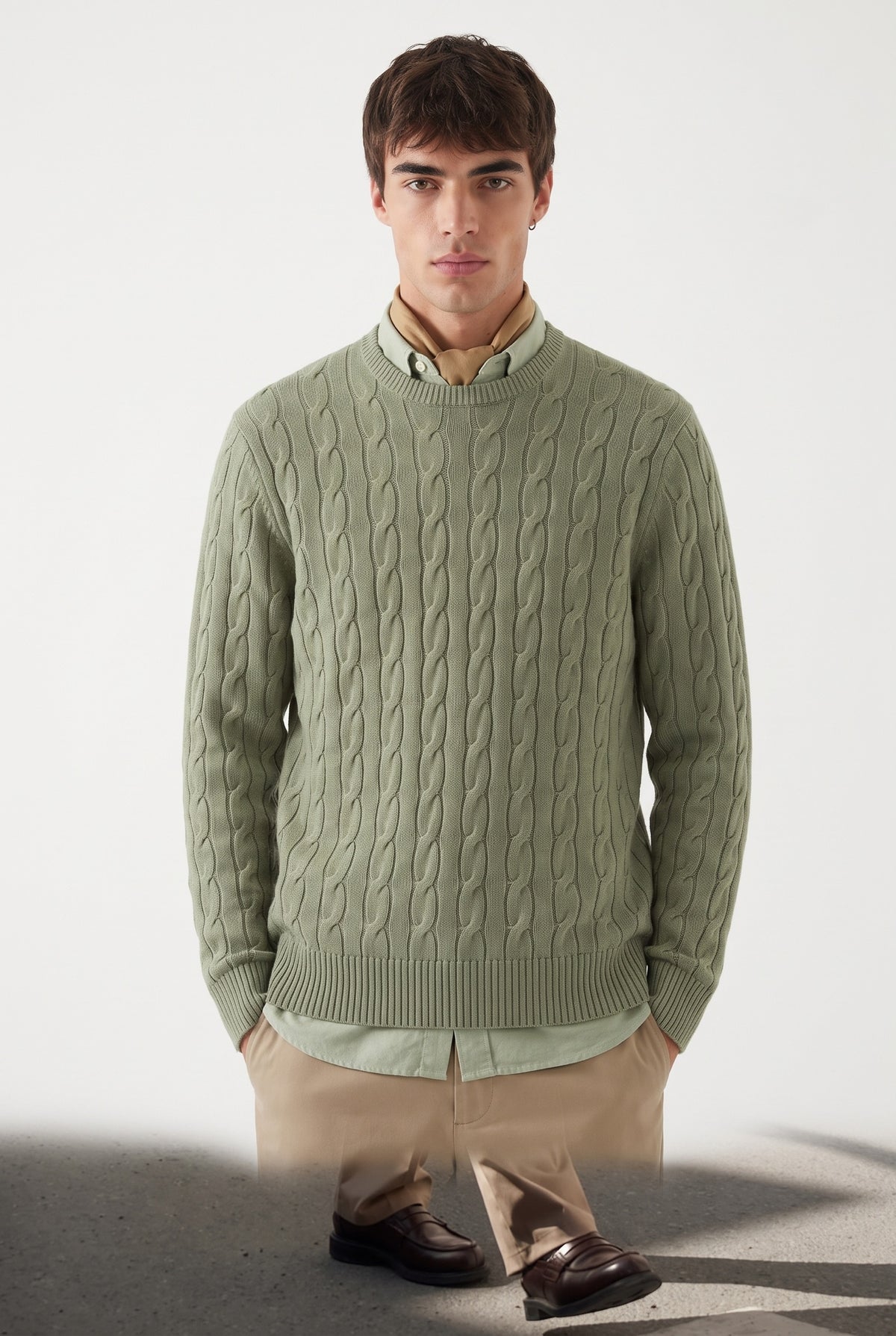 The Arlo Cashmere Cable Knit