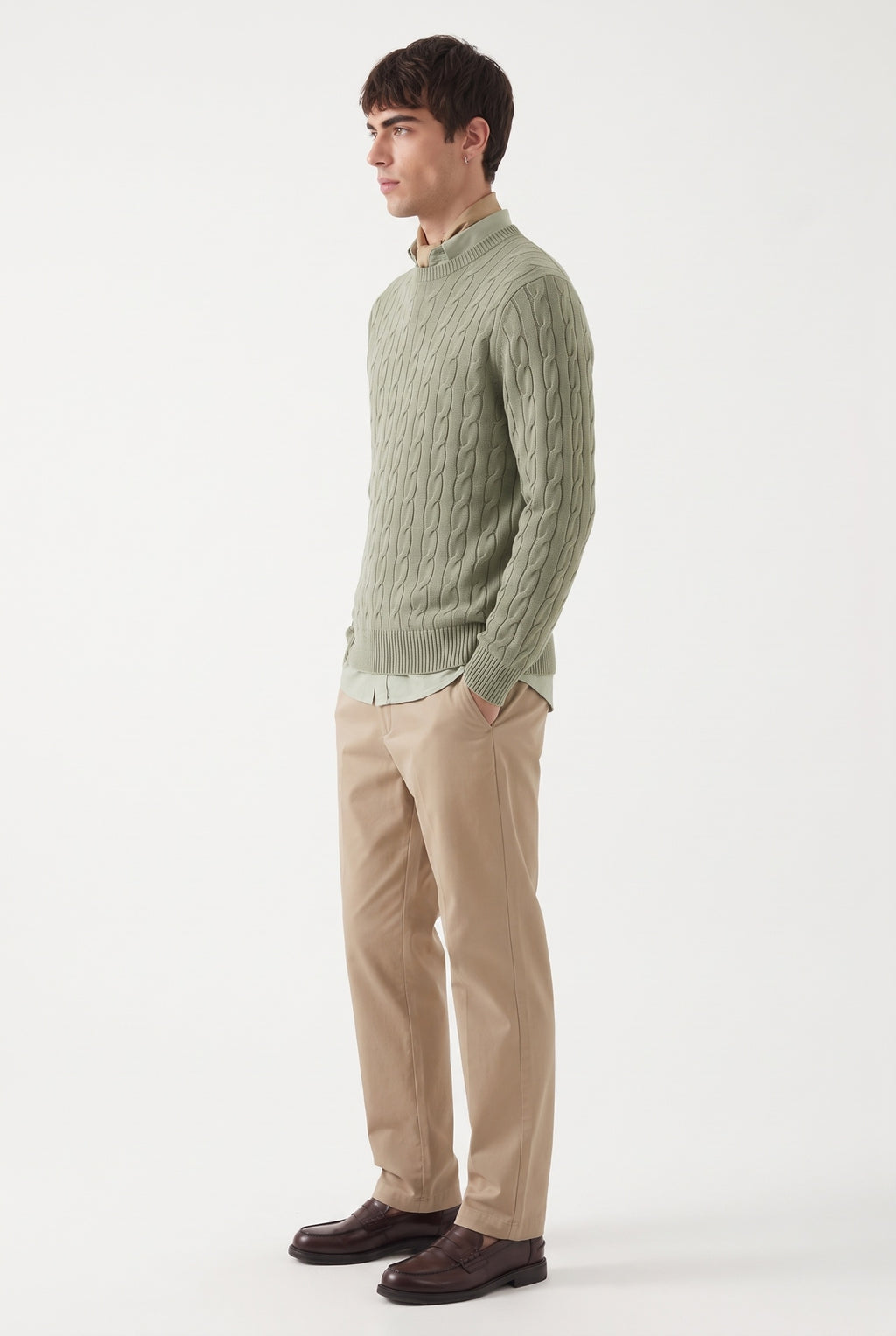 The Arlo Cashmere Cable Knit